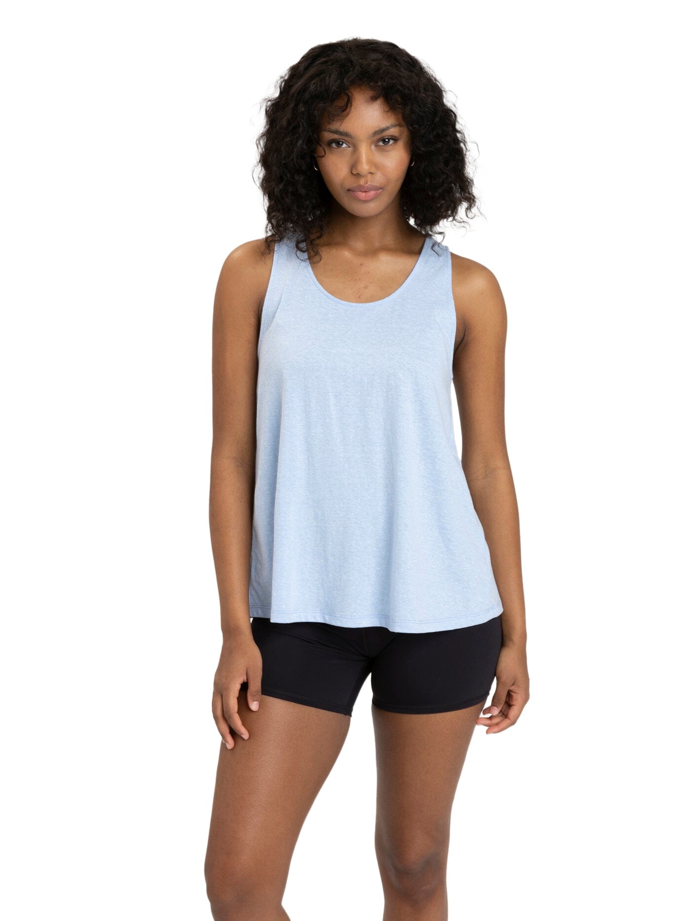 Shelah Triblend Keyhole Tank Womens Tops Tanks Threads 4 Thought 