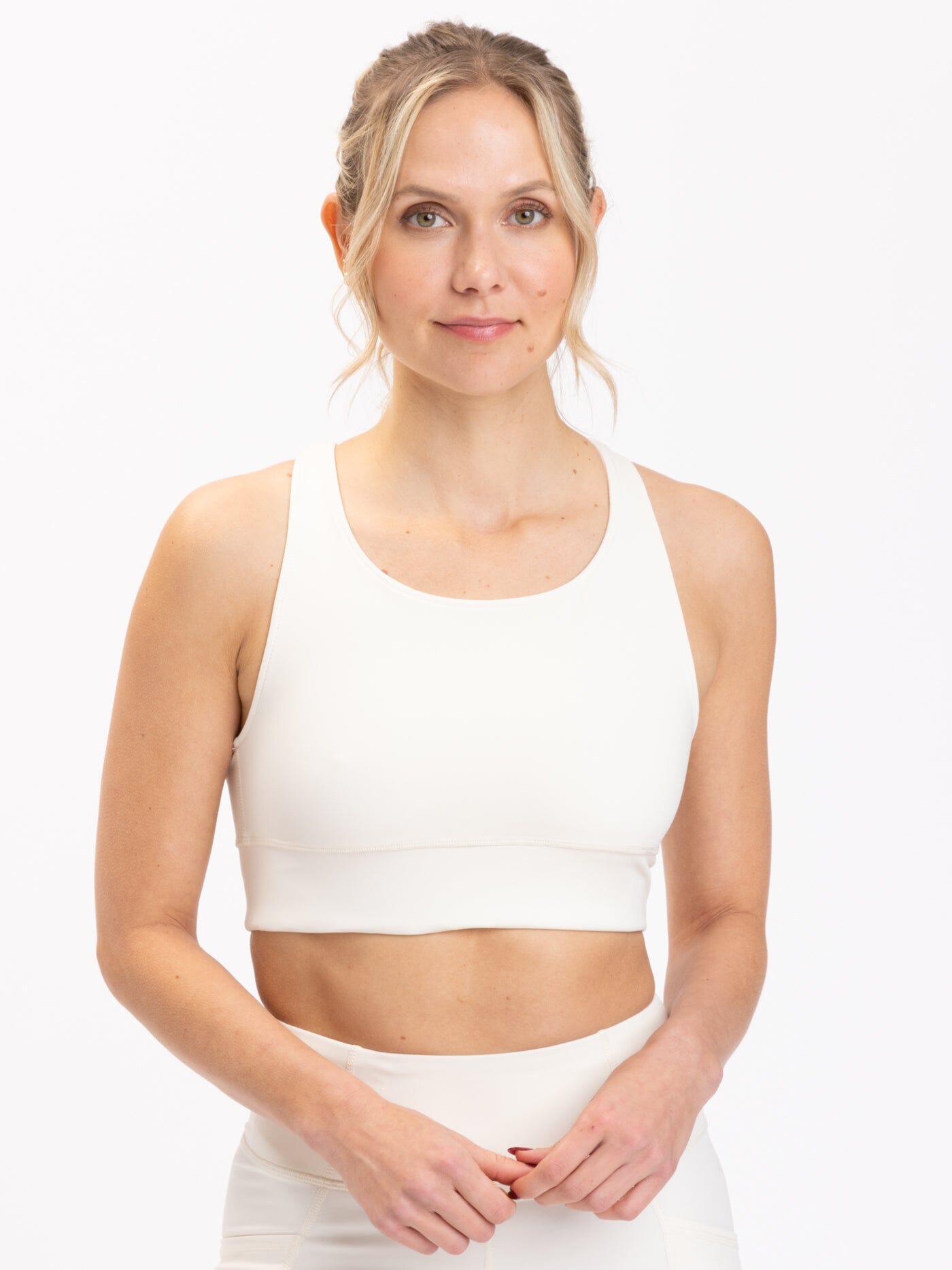 Strappy Sports Bra Womens Tops Sports Bra Threads 4 Thought 