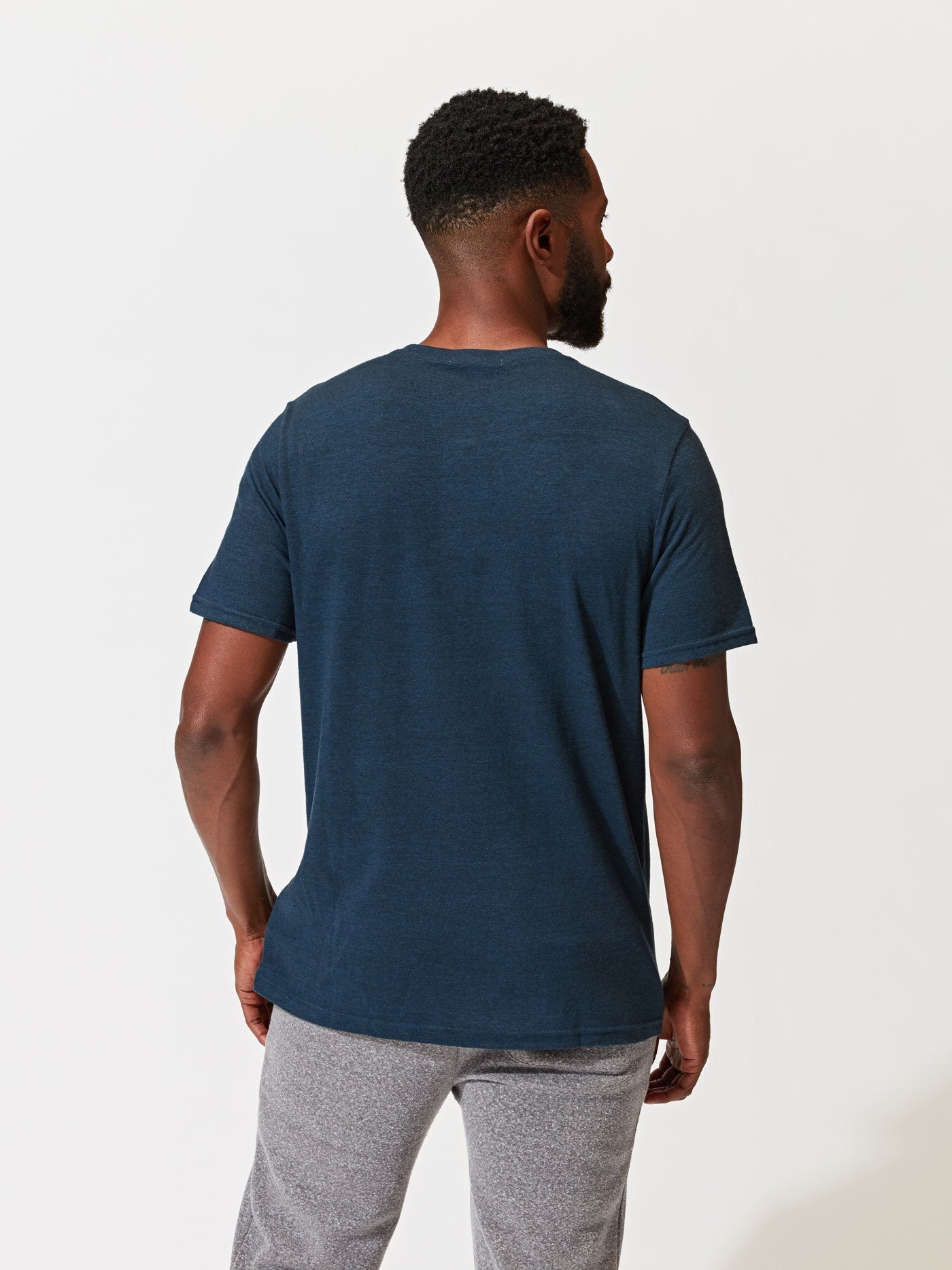 Triblend Henley Mens Tops Threads 4 Thought