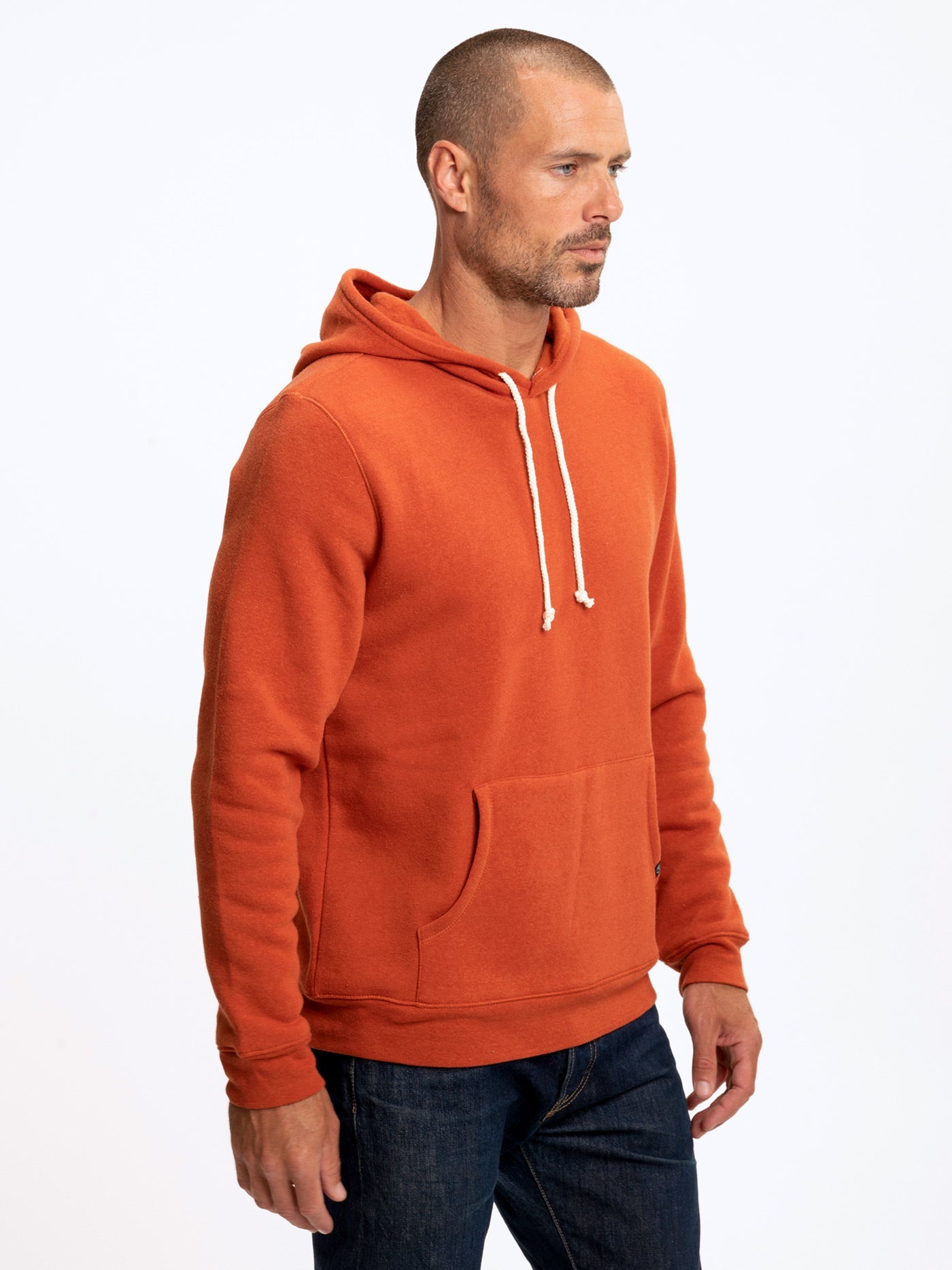 Triblend Pullover Hoodie Mens Outerwear Sweatshirt Threads 4 Thought 