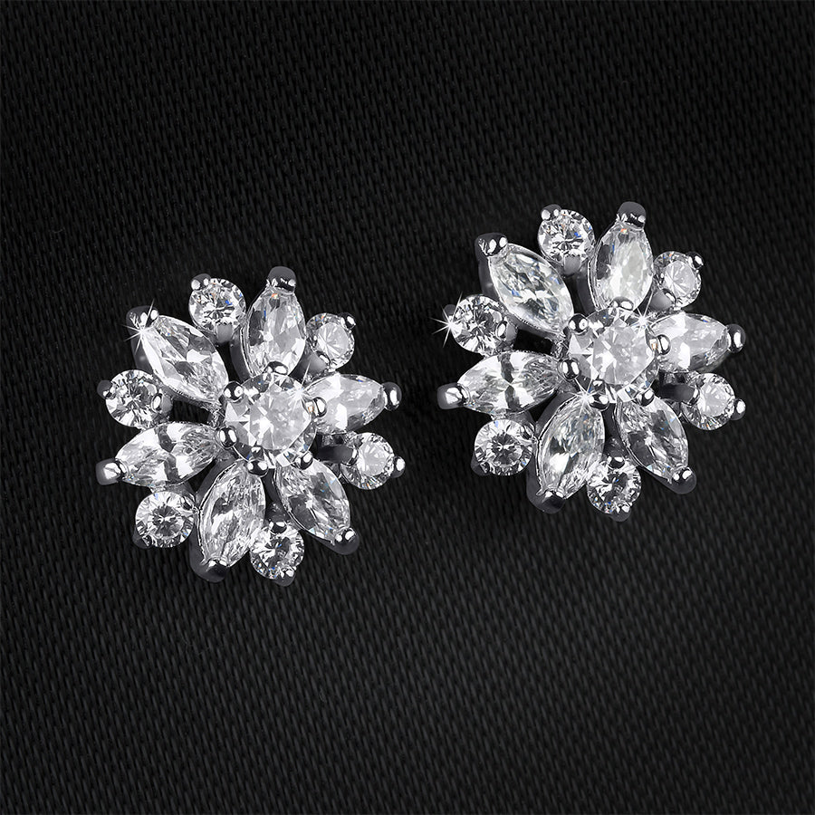 Details about  / 1.50 Ct Sim Diamond Women/'s Silver 925 Oval Stud Earring 14K Yellow Gold Plated