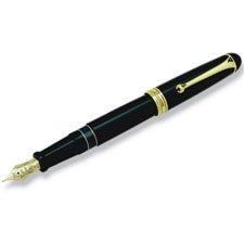 Aurora 88 Ottantotto 800 Black Resin Large Fountain Pen