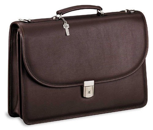 Jack Georges Platinum Special Edition #8417 Triple gusset flap w/open back pocket