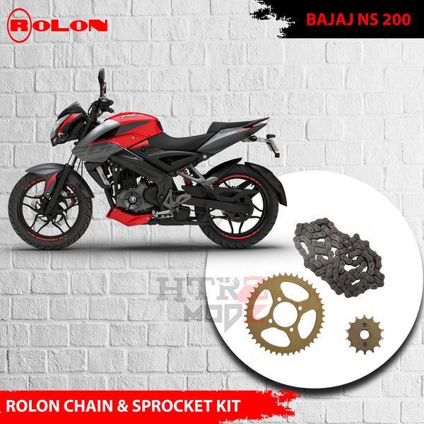 rolon chain sprocket for rs 200