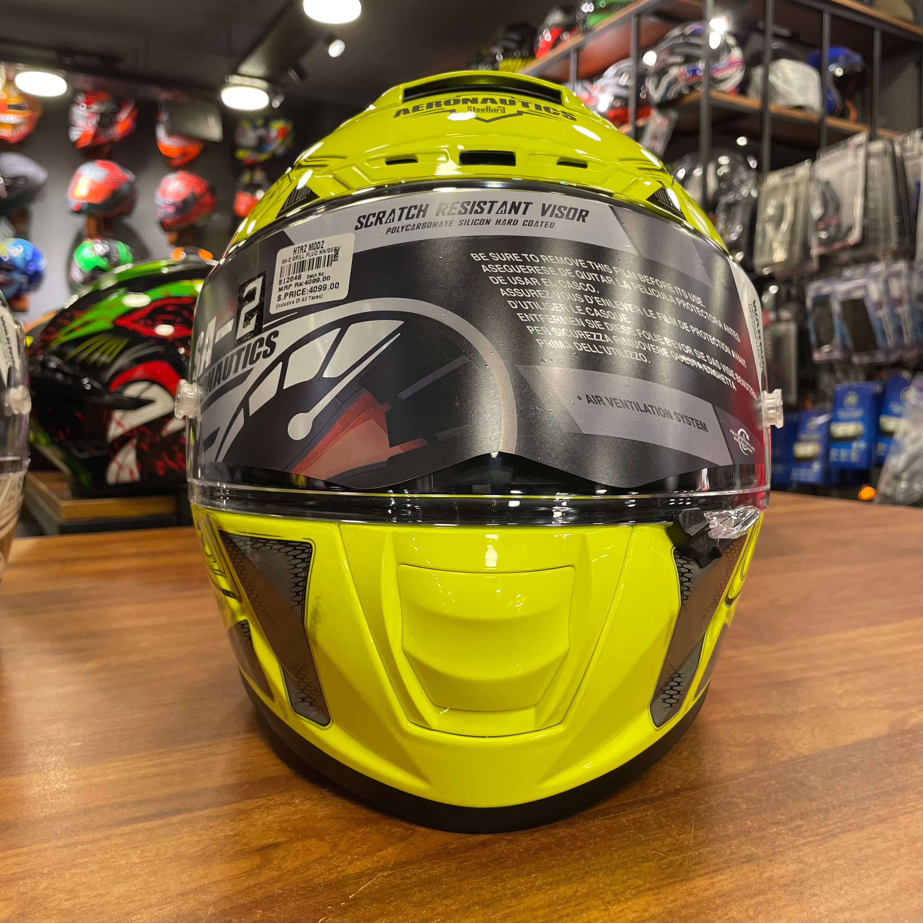 steelbird aeronautics helmet price