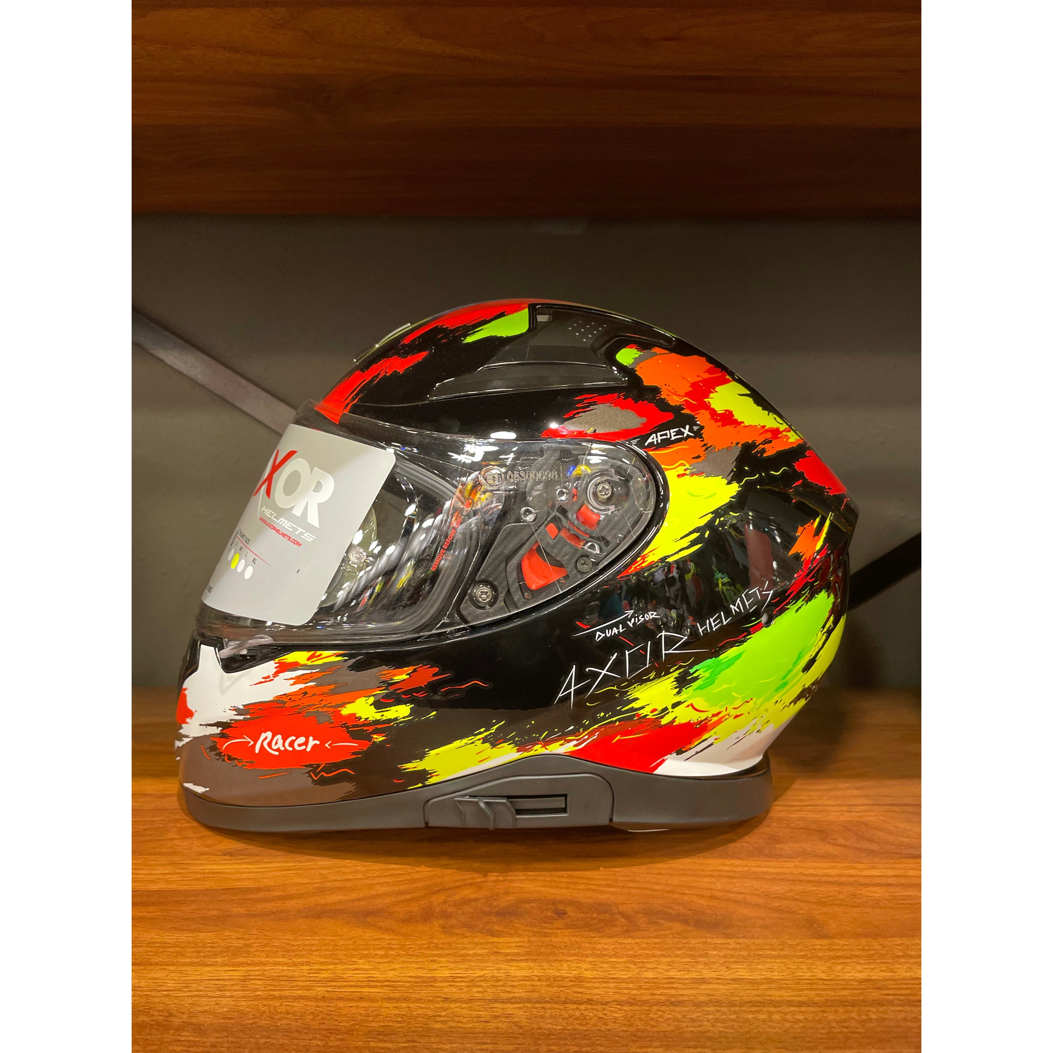 axor double visor helmet