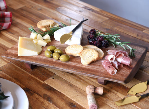 https://www.woodwaves.com/collections/wine-and-cheese-accessories/products/premium-medium-reclaimed-wood-live-edge-cheese-board-tray-taper-down