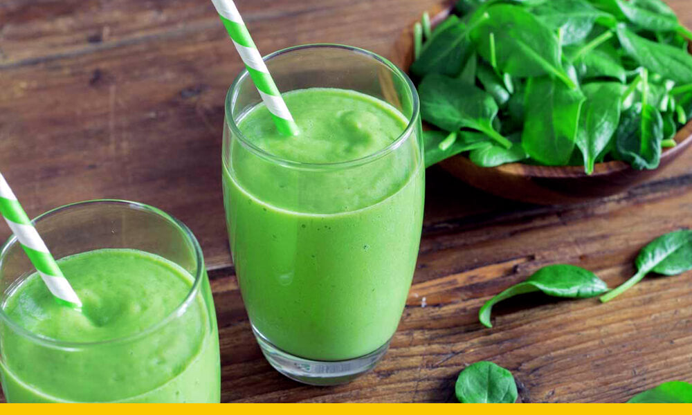 Batido de proteína Verde