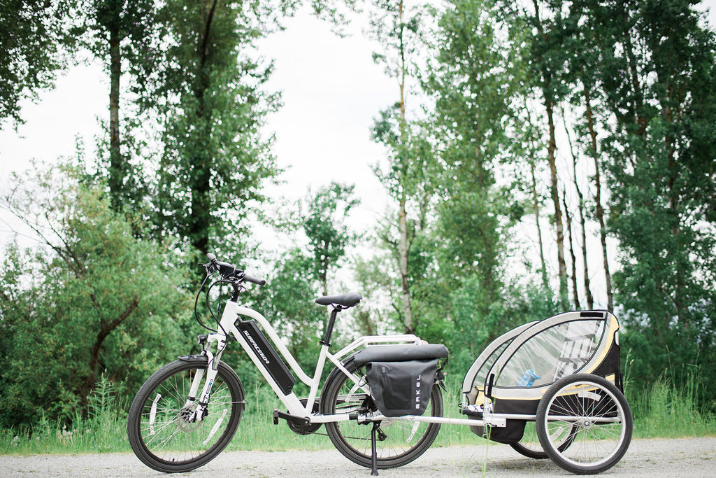 electric bike with child trailer