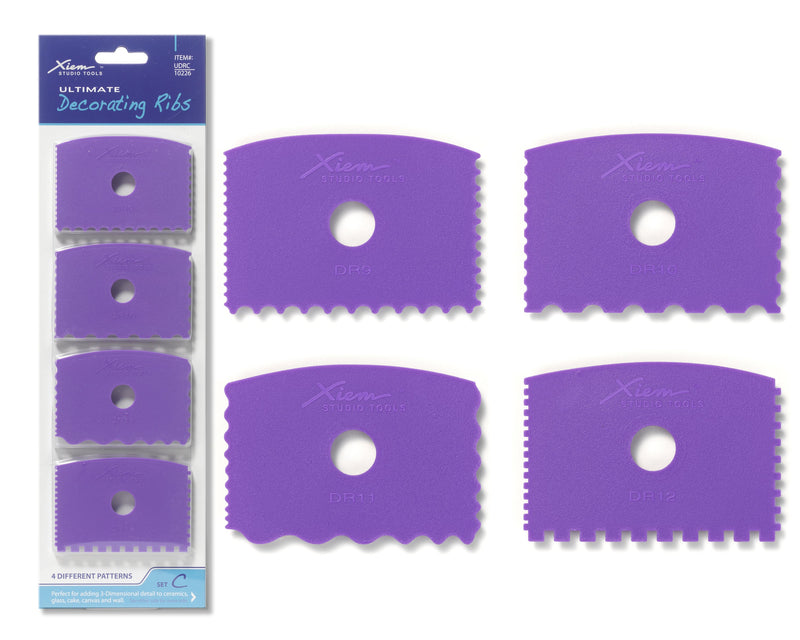 Xiem, Flex Firm Decorating Rib Set, UDRC