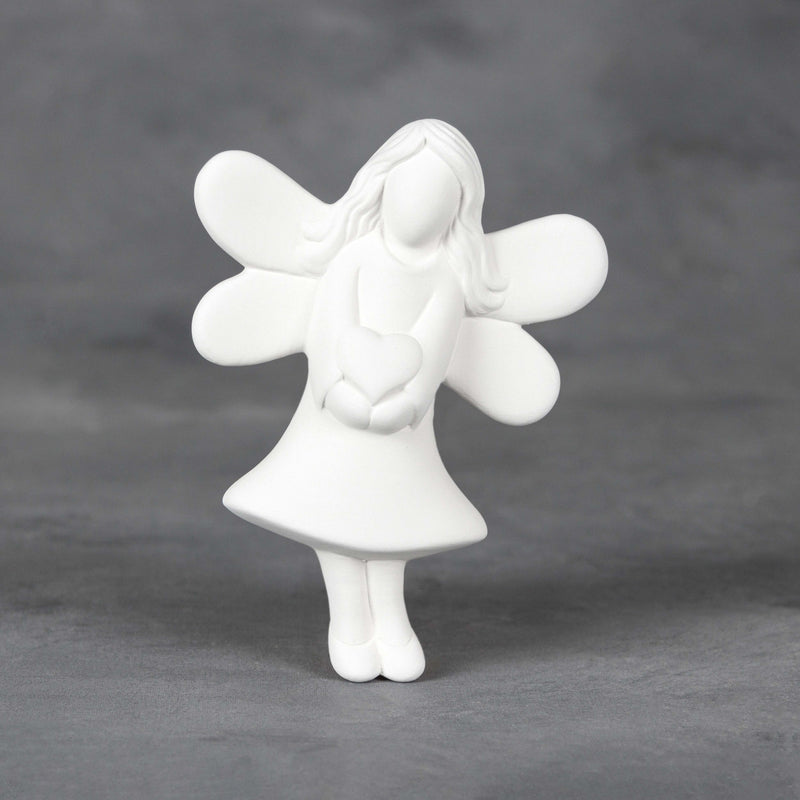 Mayco Earthenware Bisque - MB1584 Heart Angel