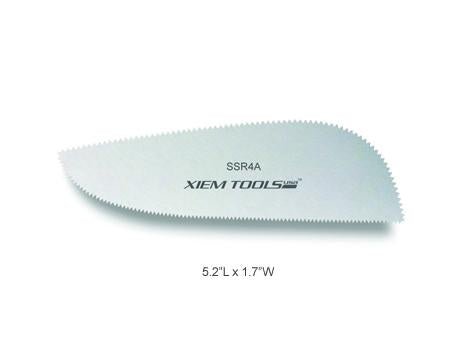 Xiem, Stainless Serrated Steel Rib, SSR4A