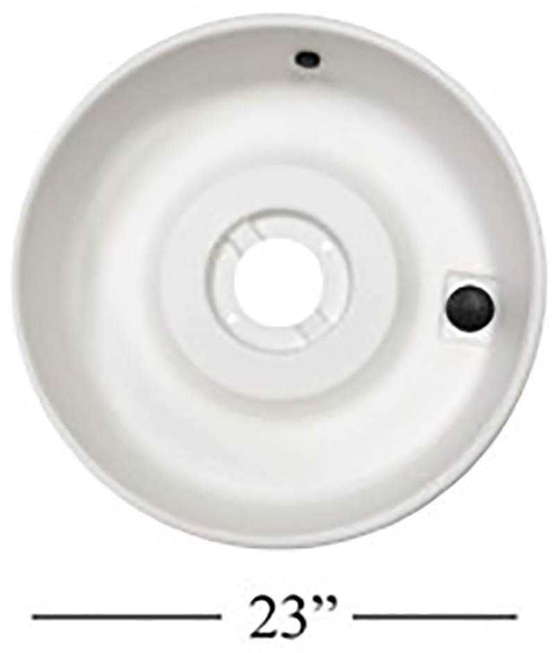 Shimpo RK-Common Parts – 1 PC Splash Pan Large (23”)