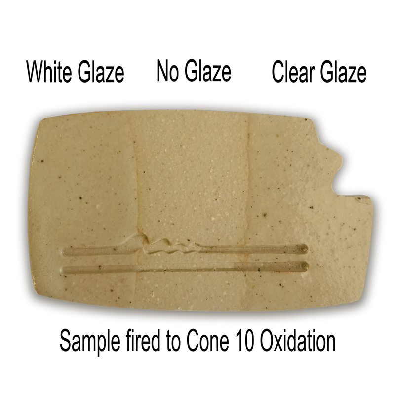 Kansas Clay - Cone 5-6 Buff White Stoneware - 50 Pounds Dry