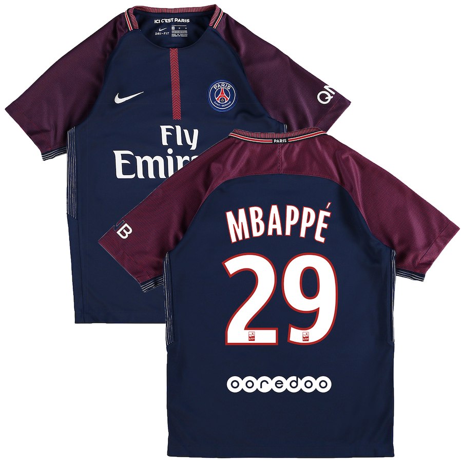 kylian mbappe jersey youth