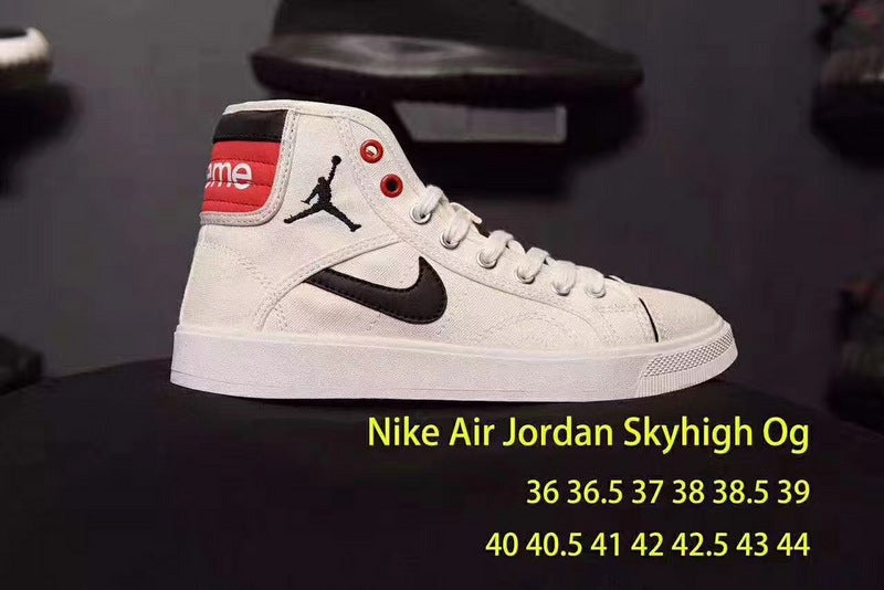 jordan canvas shoes