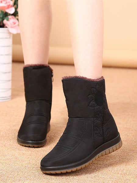 warm ankle boots