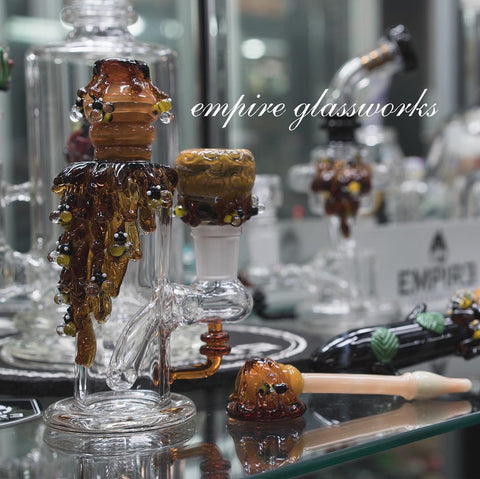 Empire Glassworks Mini Glass Beehive Bong 
