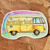 Wanderlust Bus Sticker
