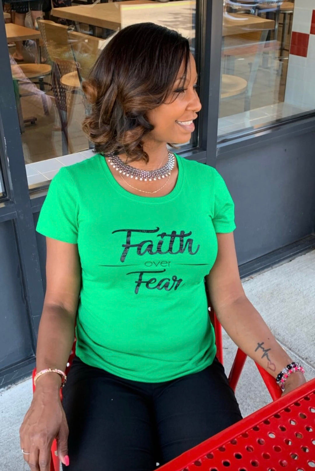 Faith Over Fear - Women's Tee