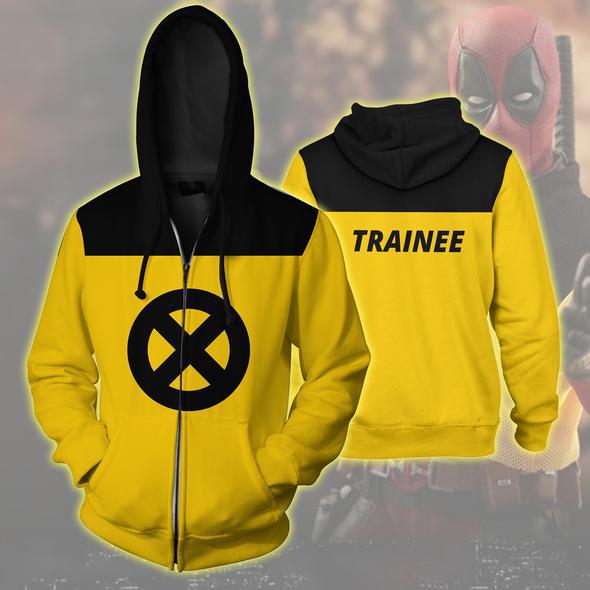 deadpool zip up hoodie