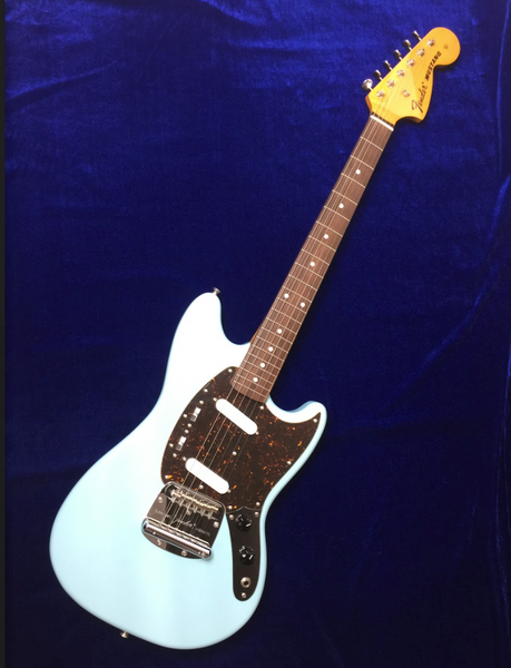 日本代理店正規品 コレクター Fender mustang MG69 SBL フェンダー