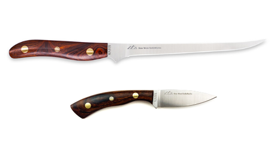 Fish and Fillet Knife Set Ironwood