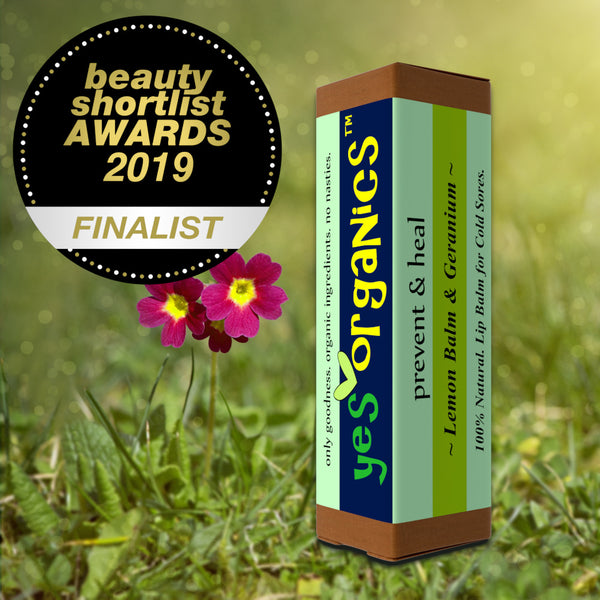 Award- Winning Cold Sore Treatment Lip Balm | Prevent & Heal | Yes Organics