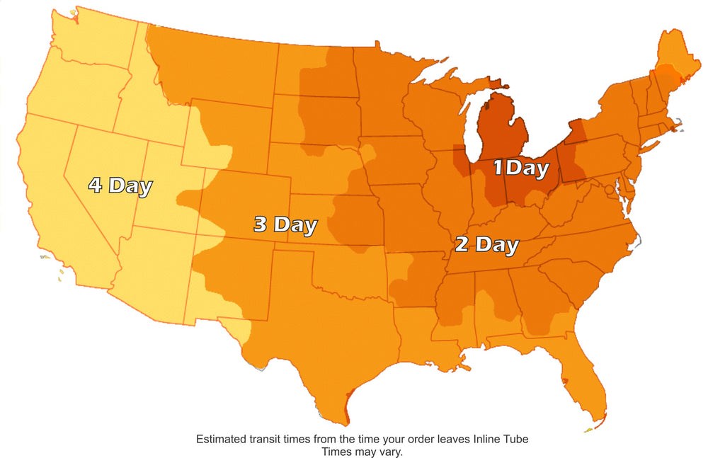 Inline Tube Transit Time Map