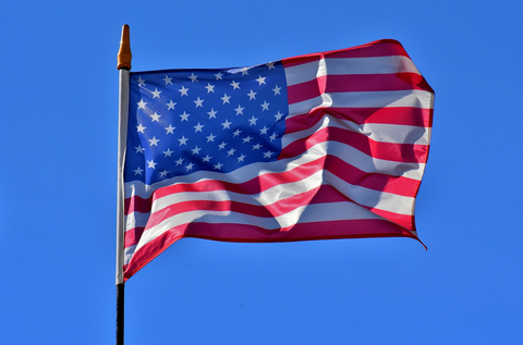 Flown Flags At Pearl Harbor