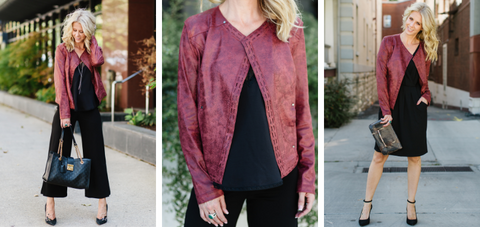 Faux Leather Jacket