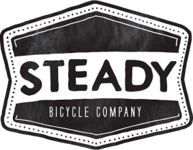  Steady Bicycle Company Iconic Image Logo - We Make Classic bicycles