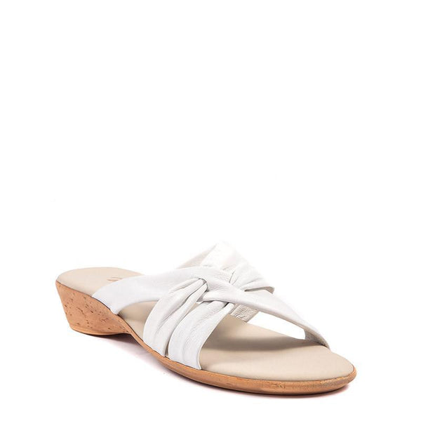 onex white sandals