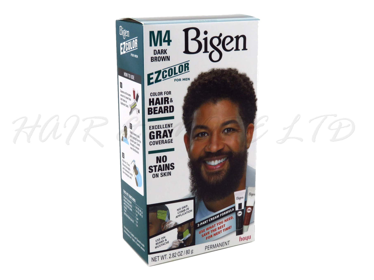 4. Bigen EZ Color for Men - Real Black Kit - Contains Cream Colorant & Developer, Applicator Comb, Gloves, Mixing Tray - wide 4