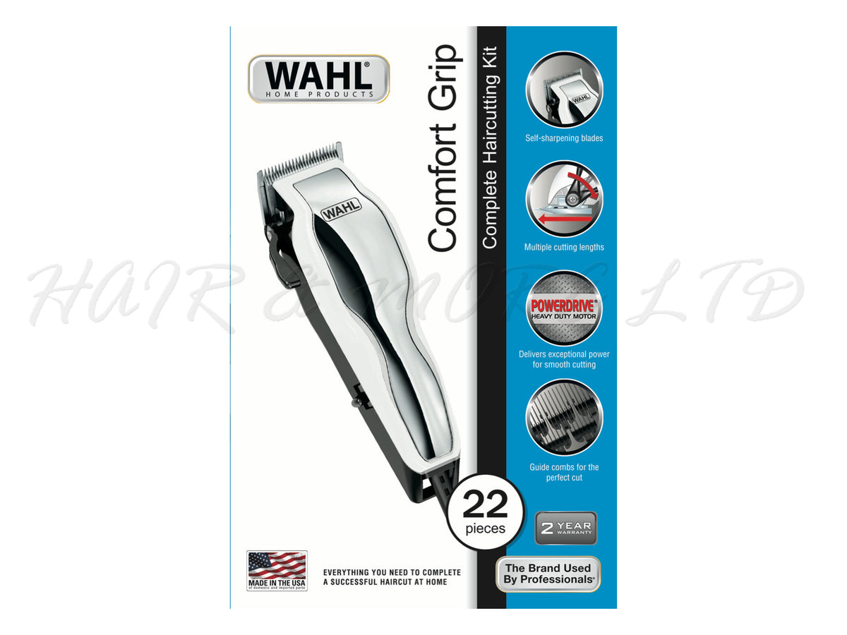 wahl comfort grip men's haircutting kit