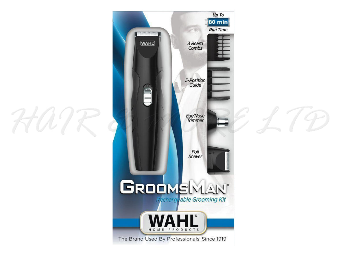 wahl all in one rechargeable groomer styling kit