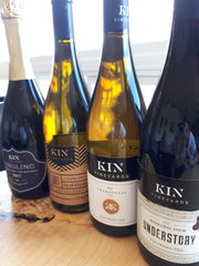 La Vida Local guests sampled these Eastern Ontario wines produced by KIN Vineyards.