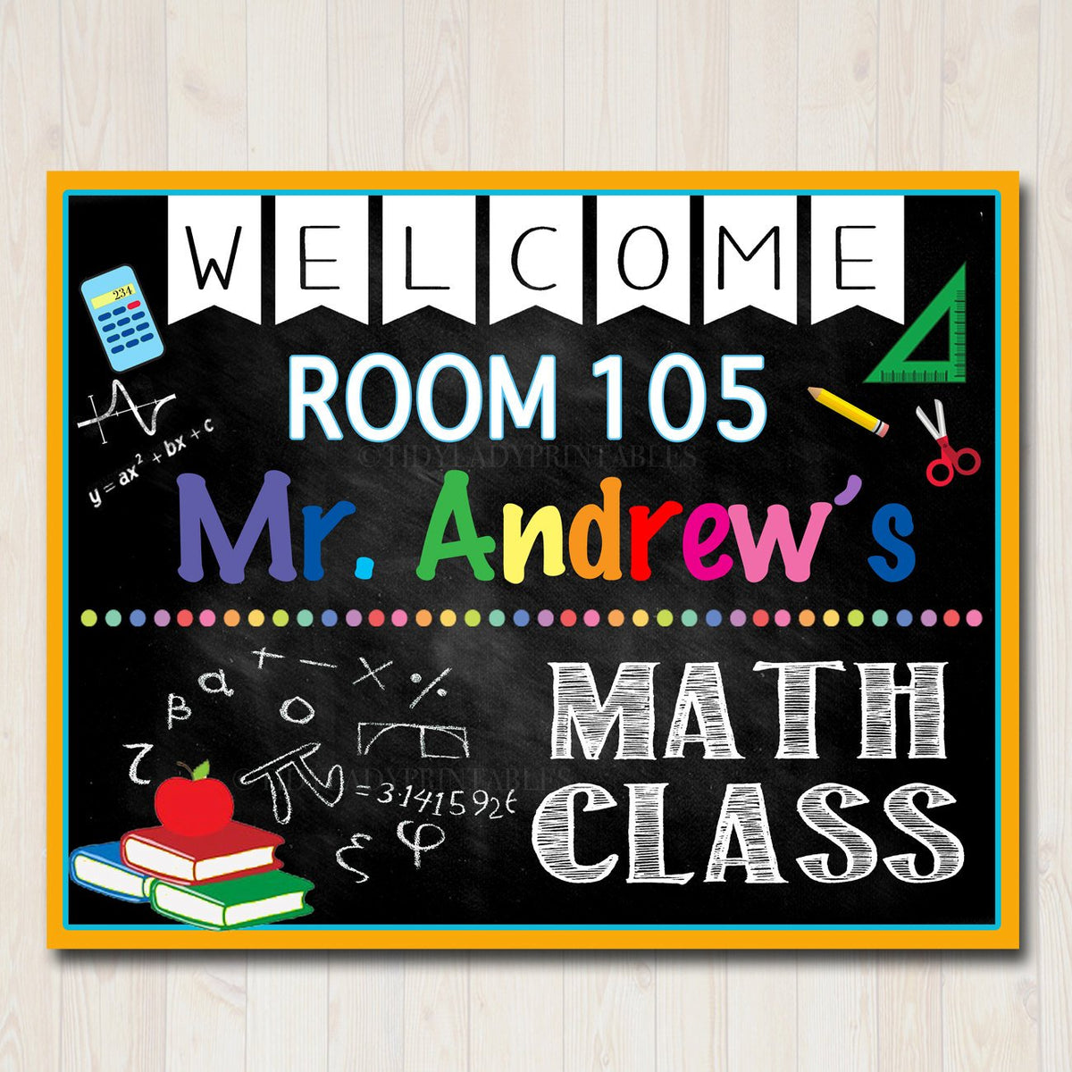 math-teacher-classroom-door-sign-printable-classroom-sign-custom-tea-tidylady-printables