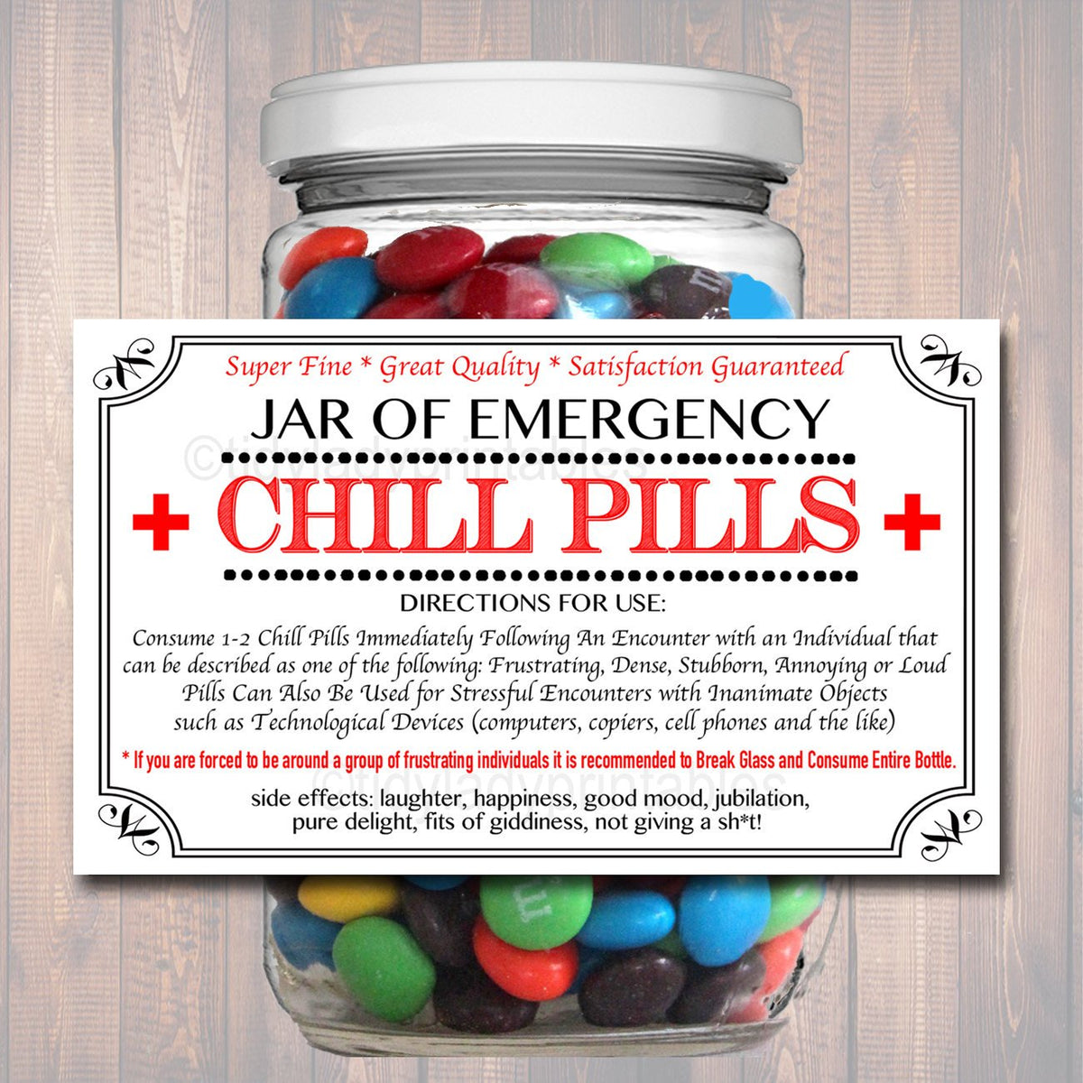 chill-pills-label-funny-nurse-gag-gift-professional-office-christmas