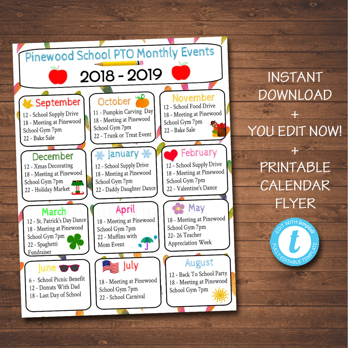 monthly-pto-pta-agenda-flyer-printable-handout-template-tidylady