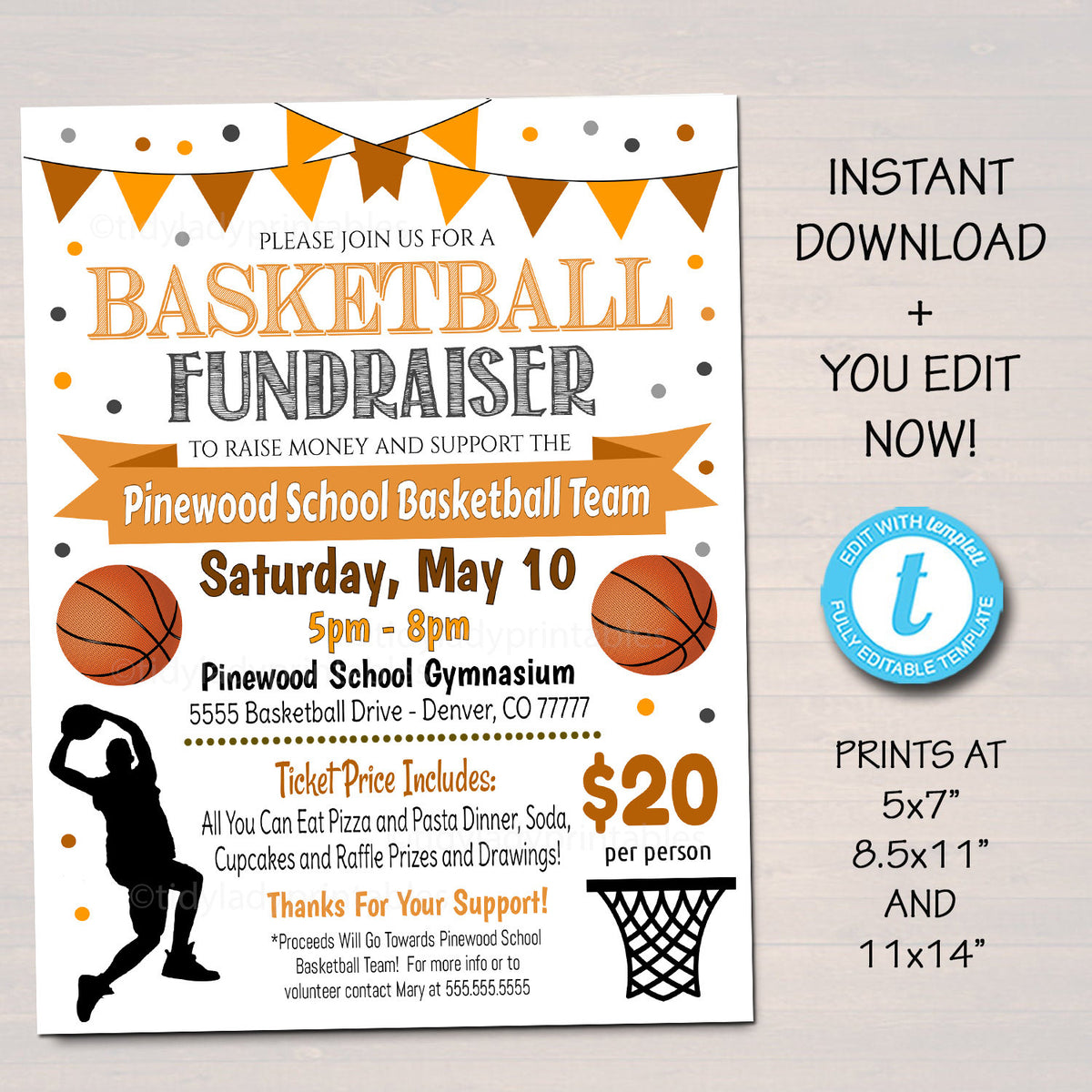 basketball-fundraiser-flyer-pto-pta-tidylady-printables