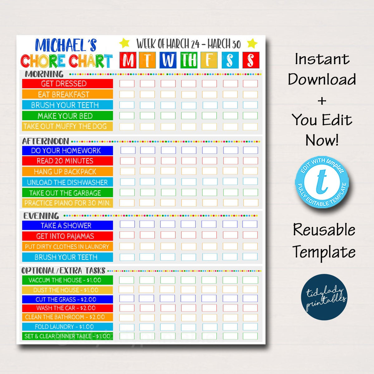 free-printable-charts-and-checklists-printable-templates