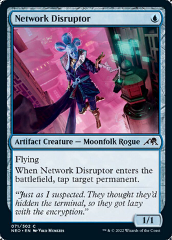 Network Disruptor - (Foil): Kamigawa: Neon Dynasty