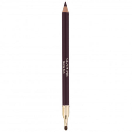 CLARINS Crayon Khol 07 Smoky Plum Long Lasting Eye liner Pencil + Brush Kohl New