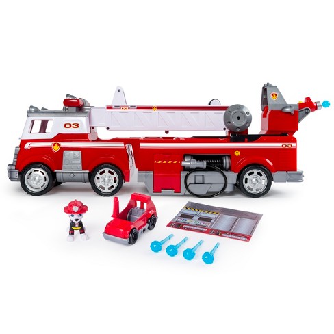 paw patrol motorized fire truck