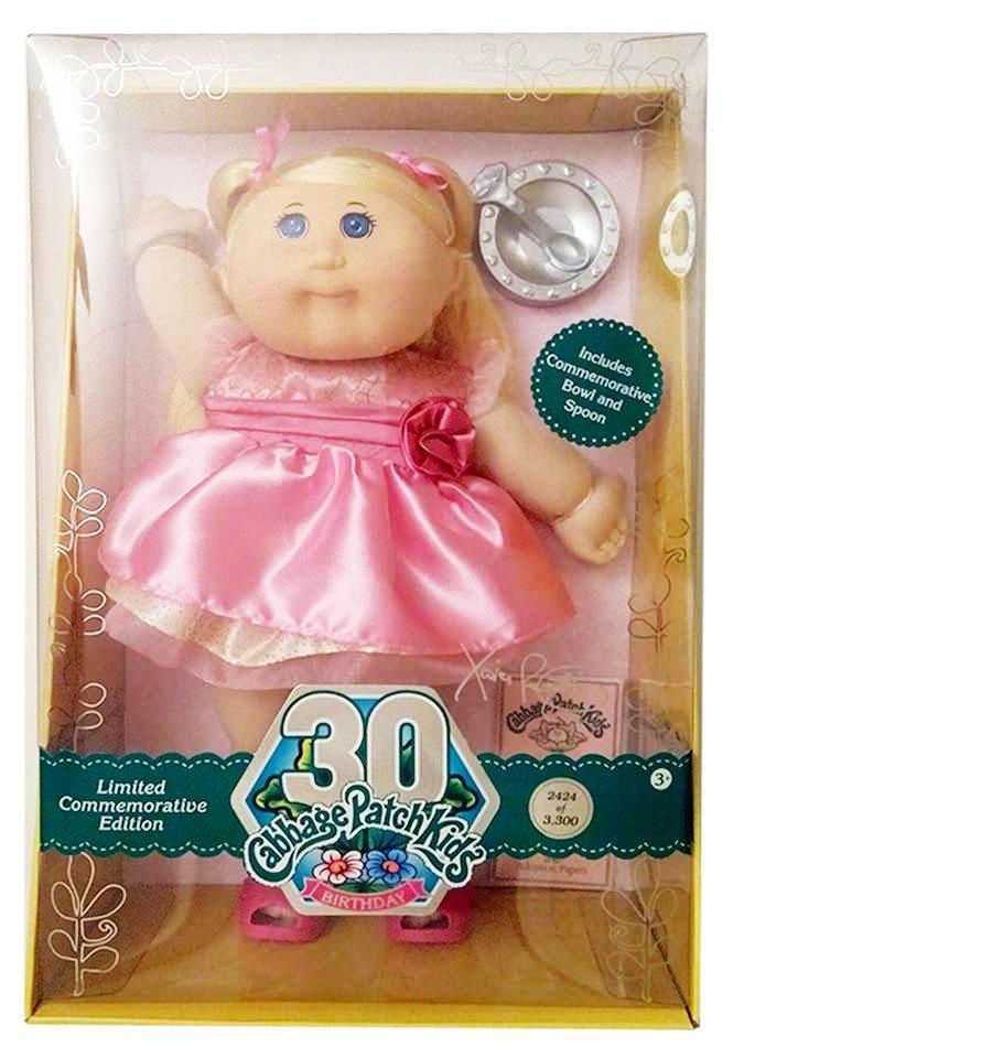 blond cabbage patch doll