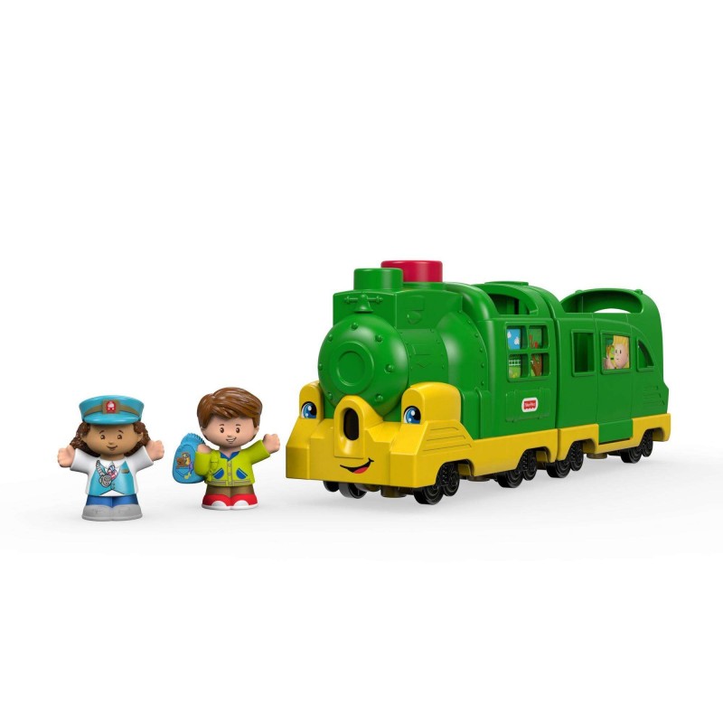 little people green train