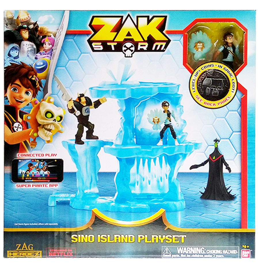 zak storm sino island playset