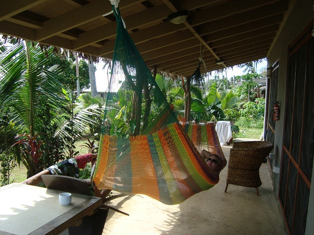 Mexican hammock in Tonga