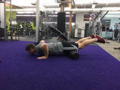 Knee Push-up Down Position